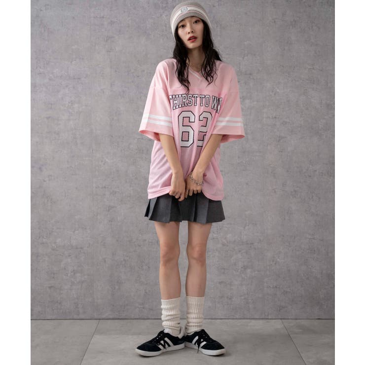 ナンバリングメッシュビッグT[品番：WG010090314]｜WEGO【WOMEN