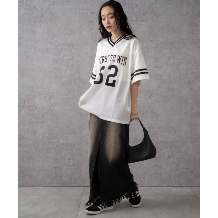 ナンバリングメッシュビッグT[品番：WG010090314]｜WEGO【WOMEN