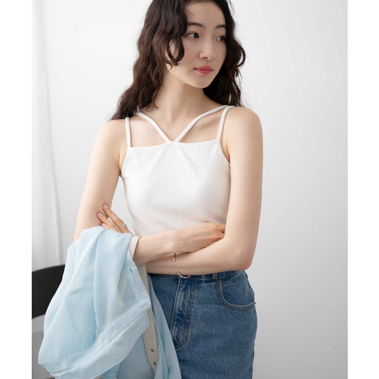 nachumoreホルターネックキャミ[品番：WG010090315]｜WEGO