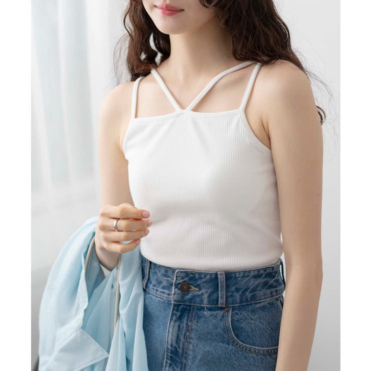 miumiu archive キャミソール ホルターネック miniministore ホルターネック キャミソール ニット 夏【ゆう