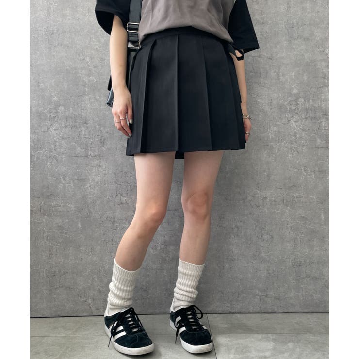 プリーツラップスカート 付きショートPT[品番：WG010090316]｜WEGO【WOMEN】（ウィゴー）のレディースファッション通販｜SHOPLIST（ショップリスト）