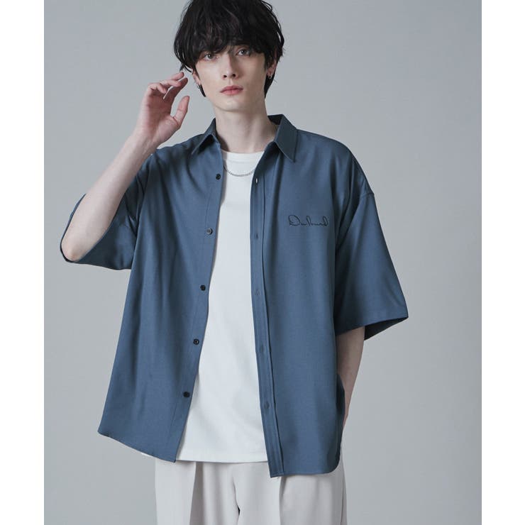 アムンゼンワンポイントBIGシャツ(S) | WEGO【MEN】 | 詳細画像1 