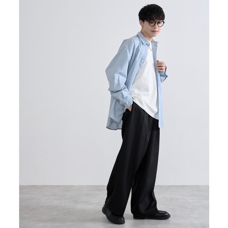 ワイドストレートスラックス[品番：WG010090412]｜WEGO【MEN】（ウィゴー）のメンズファッション通販｜SHOPLIST（ショップリスト）