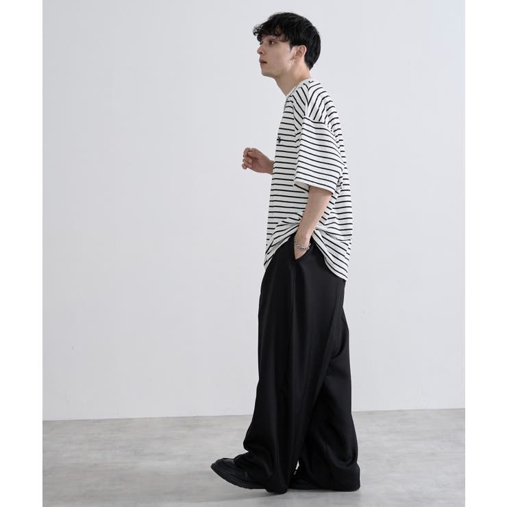 ワイドストレートスラックス[品番：WG010090412]｜WEGO【MEN】（ウィゴー）のメンズファッション通販｜SHOPLIST（ショップリスト）