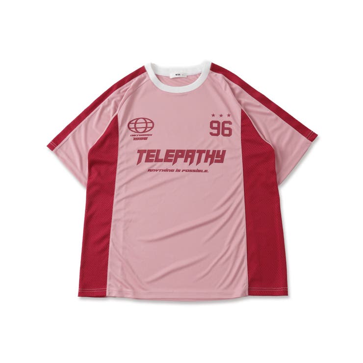 サッカーメッシュ切り替えビッグT[品番：WG010090484]｜WEGO