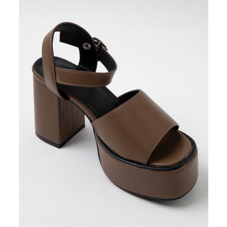 ストーム付きヒールサンダル[品番：WG010090492]｜WEGO【WOMEN