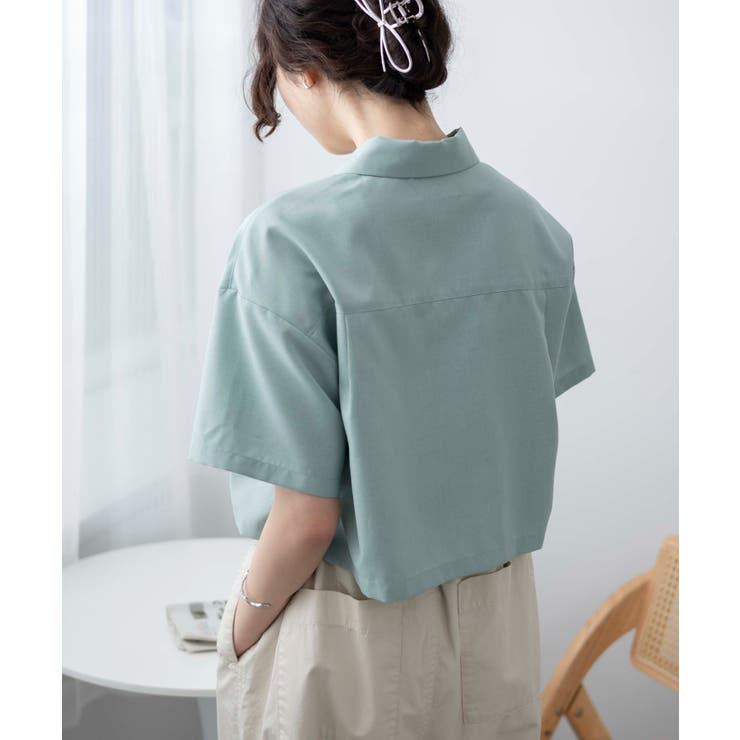 オープンカラーショートシャツ[品番：WG010090495]｜WEGO【WOMEN