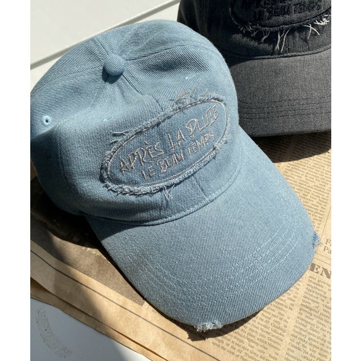 サークルフリンジロゴデニムキャップ | WEGO【WOMEN】 | 詳細画像1 