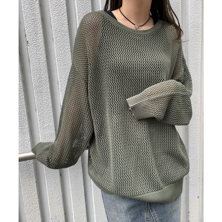 メッシュニットBIGPO[品番：WG010090532]｜WEGO【WOMEN】（ウィゴー 