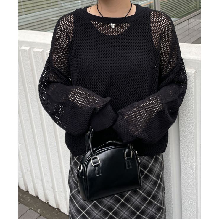 メッシュニットBIGPO[品番：WG010090532]｜WEGO【WOMEN】（ウィゴー