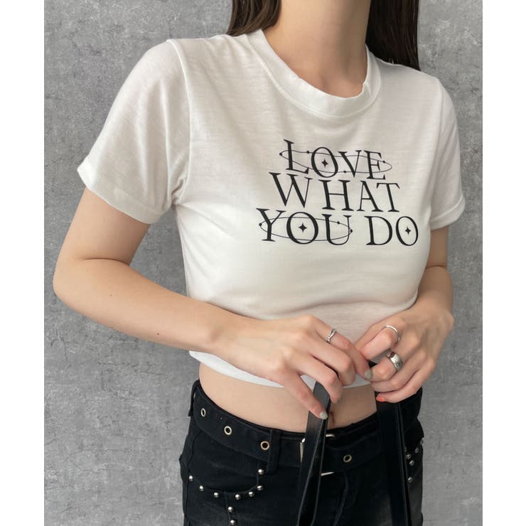 シンプルロゴクロップドT | WEGO【WOMEN】 | 詳細画像5 