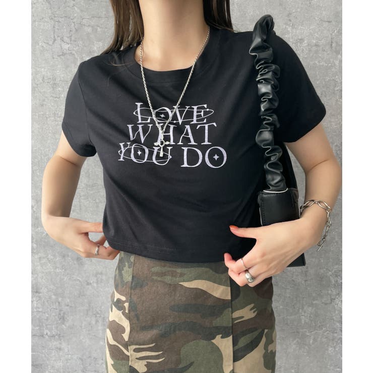 シンプルロゴクロップドT | WEGO【WOMEN】 | 詳細画像9 