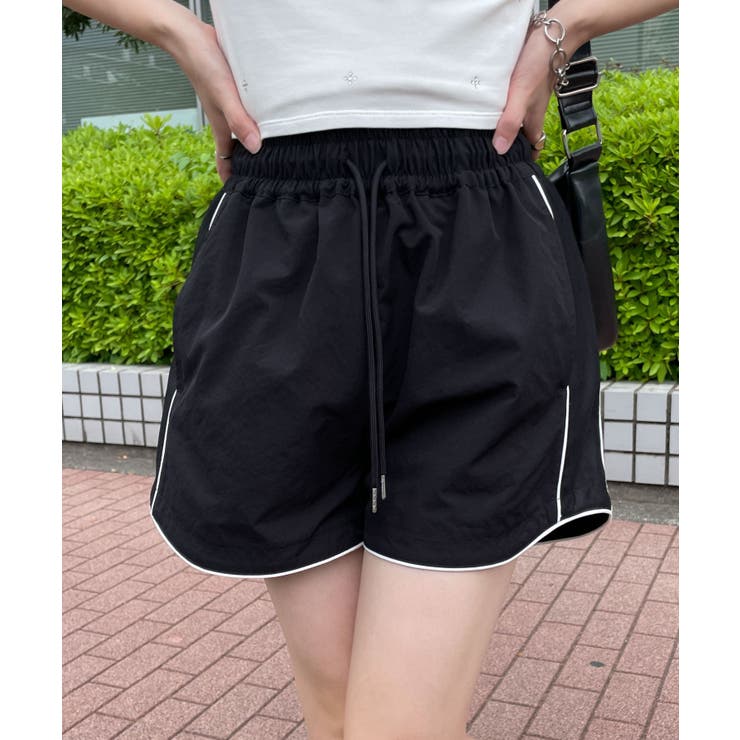 パイピングラインショートパンツ[品番：WG010090602]｜WEGO