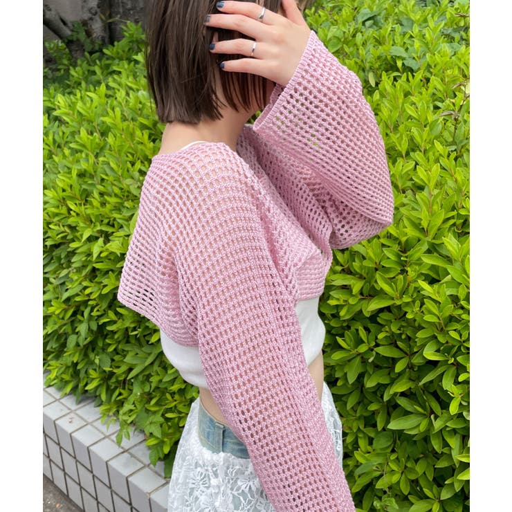 ラメショートニットプルオーバー | WEGO【WOMEN】 | 詳細画像7 