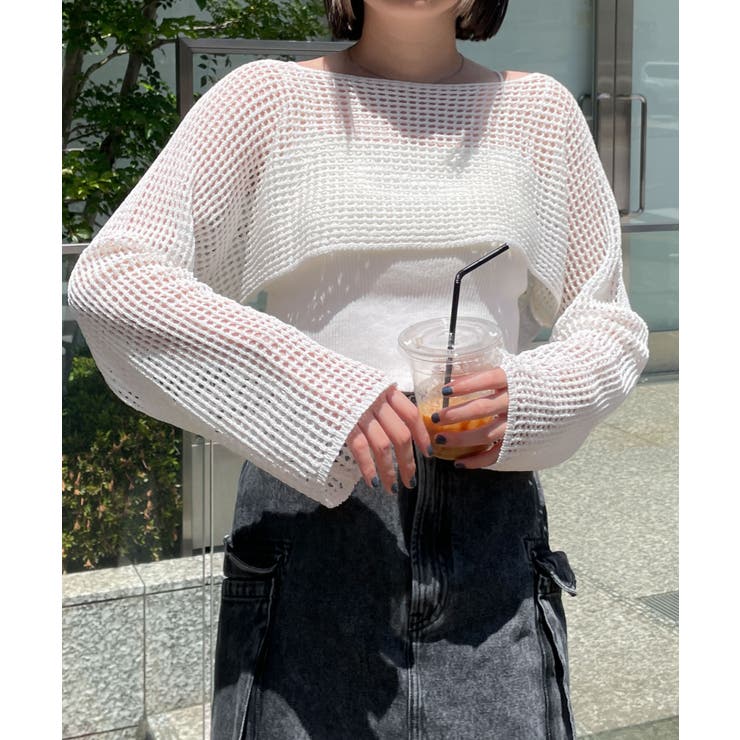 ラメショートニットプルオーバー | WEGO【WOMEN】 | 詳細画像12 