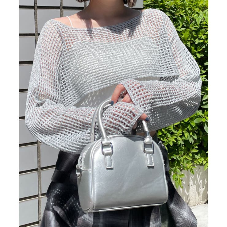 ラメショートニットプルオーバー | WEGO【WOMEN】 | 詳細画像18 