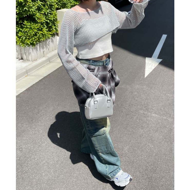 ラメショートニットプルオーバー | WEGO【WOMEN】 | 詳細画像21 