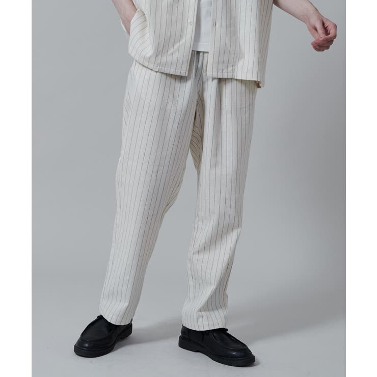 リネンレーヨンイージーパンツ | WEGO【MEN】 | 詳細画像1 