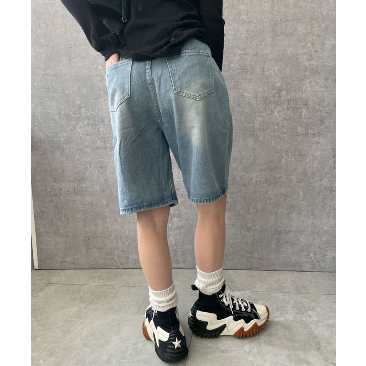 ワイドハーフデニムパンツ | WEGO【WOMEN】 | 詳細画像6 