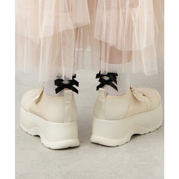 Wリボンアンクルソックス | WEGO【WOMEN】 | 詳細画像1 