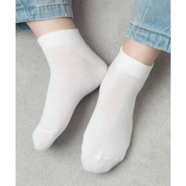 無地ショートソックス | WEGO【WOMEN】 | 詳細画像1 