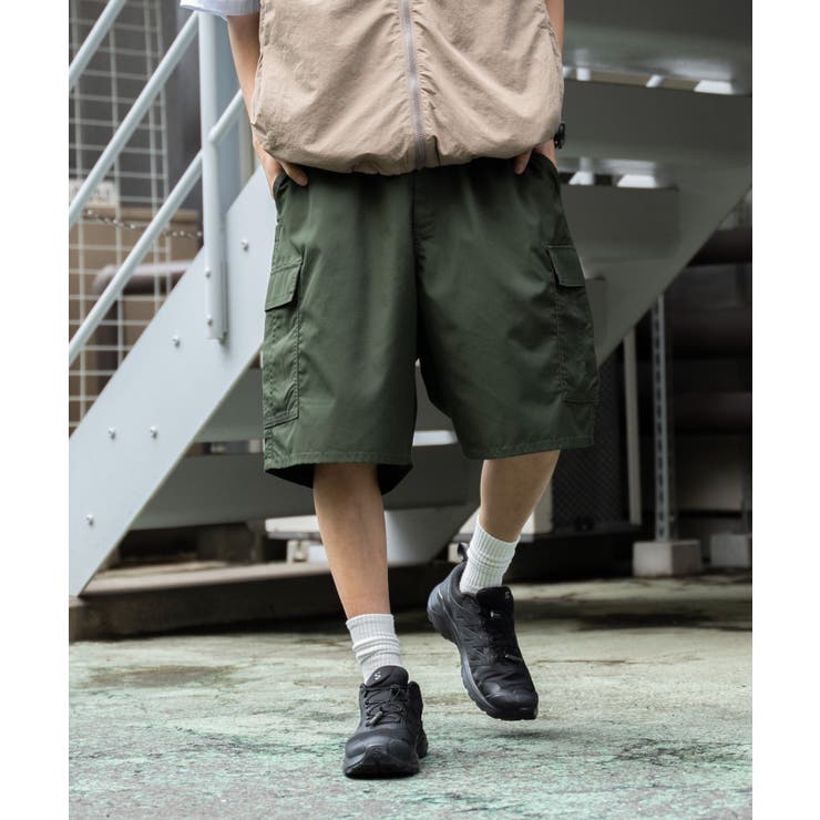 ワイドカーゴショーツ[品番：WG010090676]｜WEGO【MEN