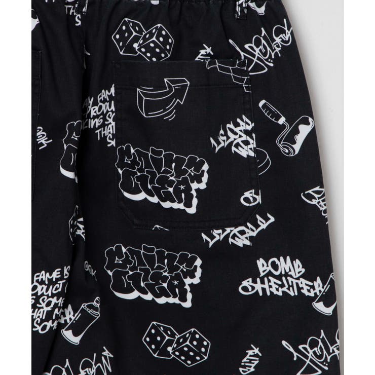 【★超目玉】 パターンイージーショーツ[品番：WG010090679]｜WEGO【MEN 調理器具