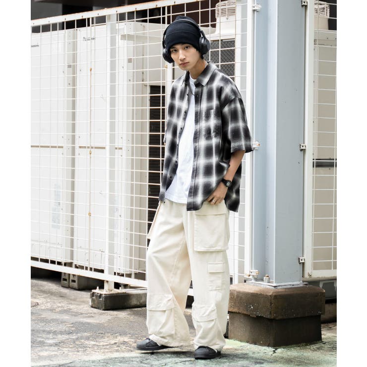 GVGV　カーゴパンツ kiryuyrik - 130 Chintz Wide Cargo Pants / チンツ ワイド