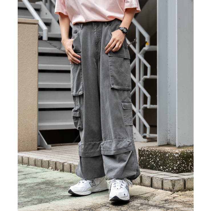 マルチポケットワイドカーゴパンツ [品番：WG010090685]｜WEGO【MEN】（ウィゴー）のメンズファッション通販｜SHOPLIST（ショップリスト）