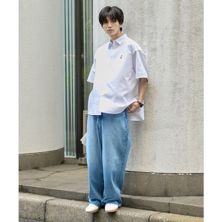 イージーケアオックスフォードワンポイントシャツ(S) | WEGO【MEN】 | 詳細画像4 