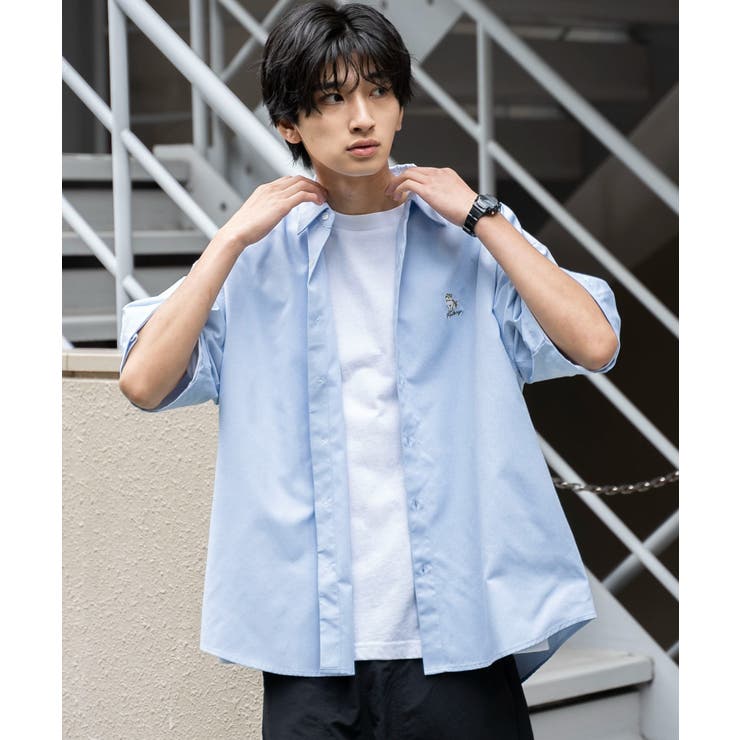 イージーケアオックスフォードワンポイントシャツ(S) | WEGO【MEN】 | 詳細画像9 