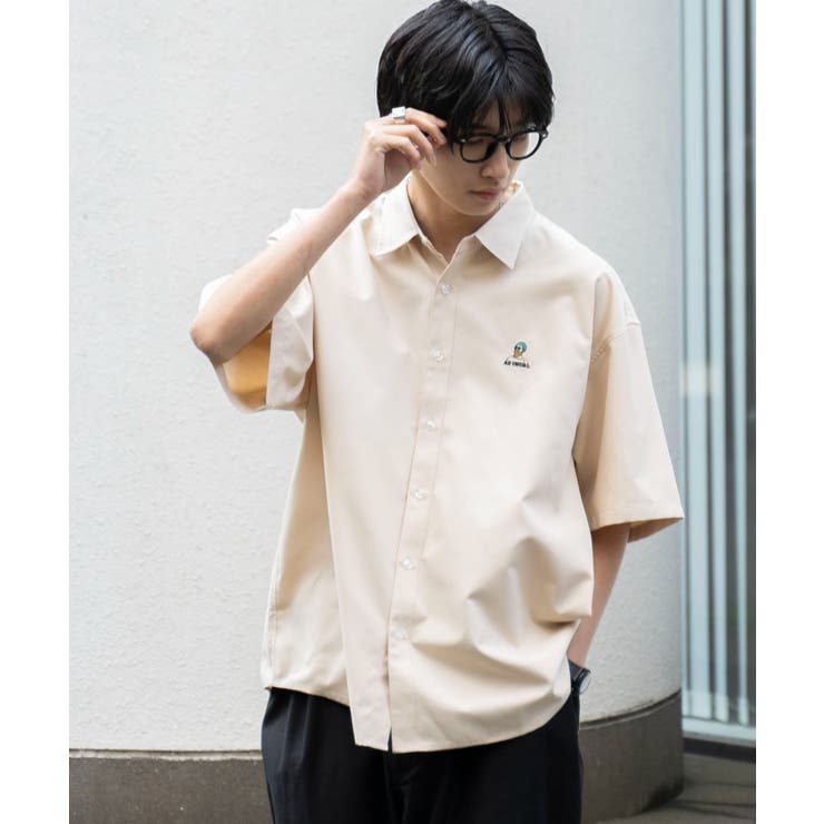 イージーケアオックスフォードワンポイントシャツ(S) | WEGO【MEN】 | 詳細画像15 