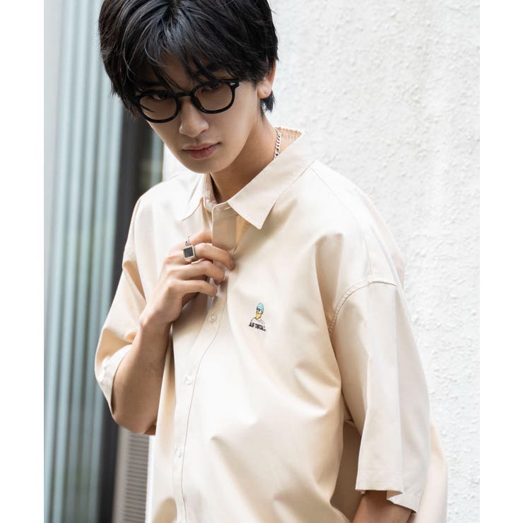 イージーケアオックスフォードワンポイントシャツ(S) | WEGO【MEN】 | 詳細画像18 