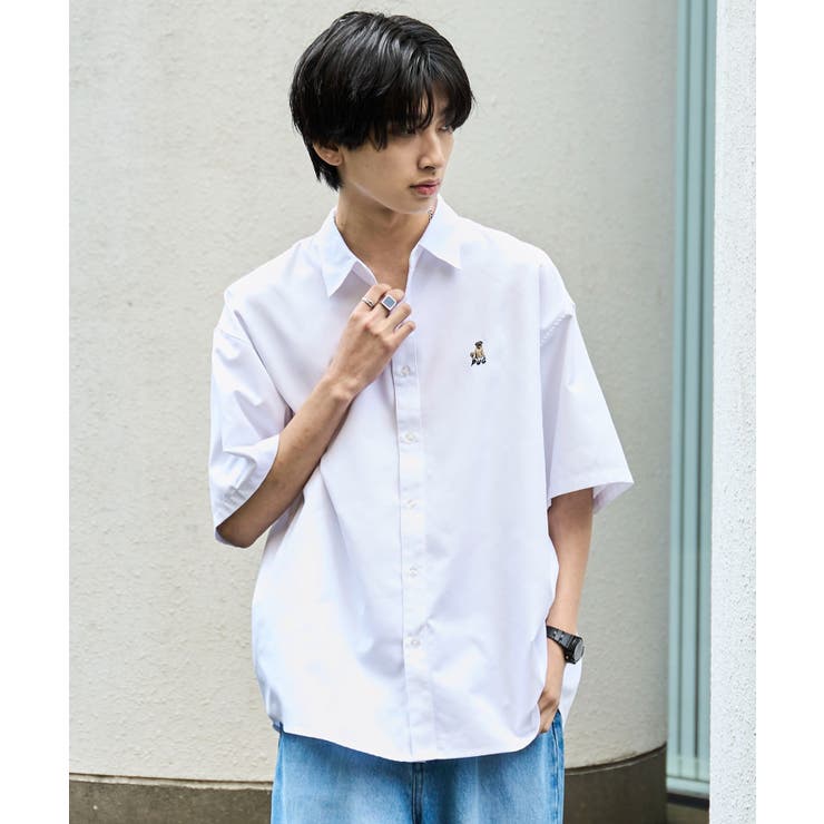 イージーケアオックスフォードワンポイントシャツ(S) | WEGO【MEN】 | 詳細画像22 