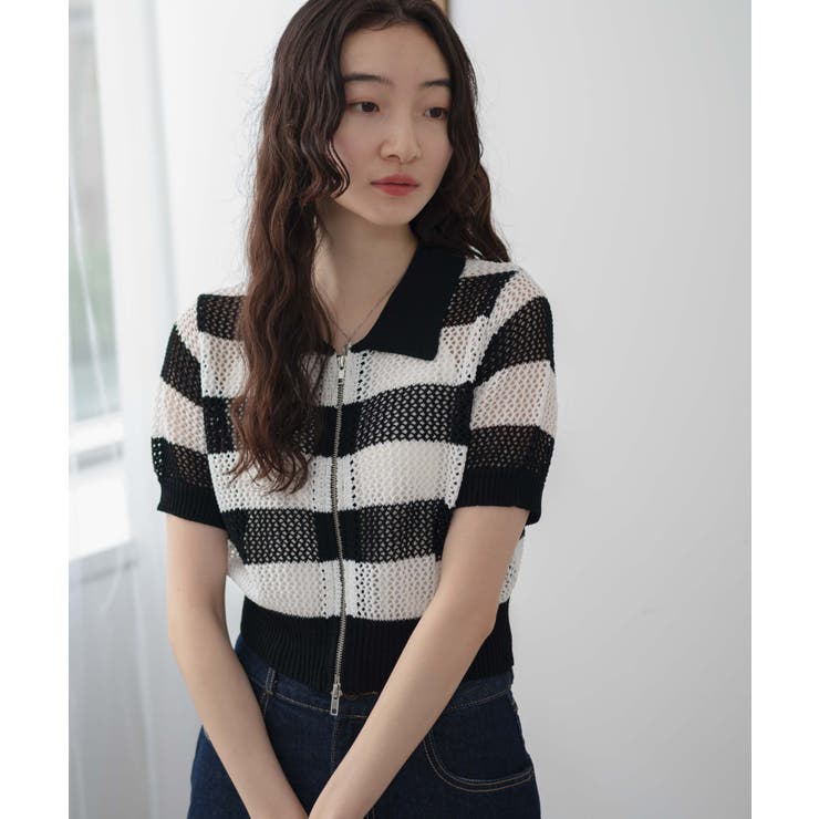 WZIPニットカーデ[品番：WG010090743]｜WEGO【WOMEN】（ウィゴー