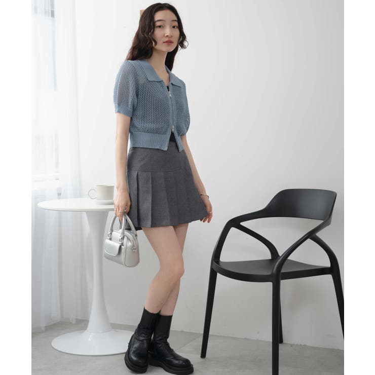 WZIPニットカーデ[品番：WG010090743]｜WEGO【WOMEN】（ウィゴー