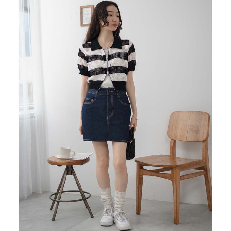 WZIPニットカーデ[品番：WG010090743]｜WEGO【WOMEN】（ウィゴー