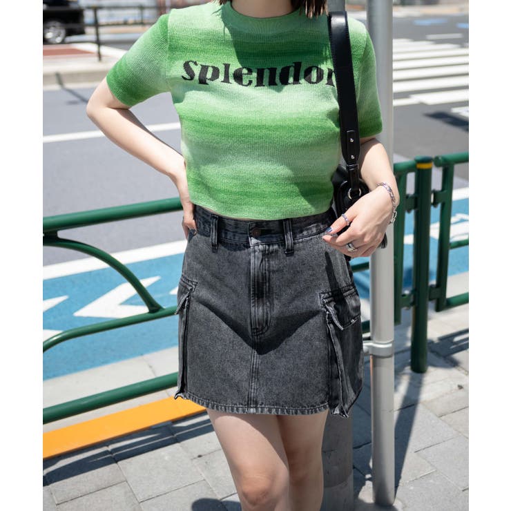 FENDI オリーブグリーン ミニスカート カーゴスカート FENDI オリーブグリーン ミニスカート カーゴスカート FENDI