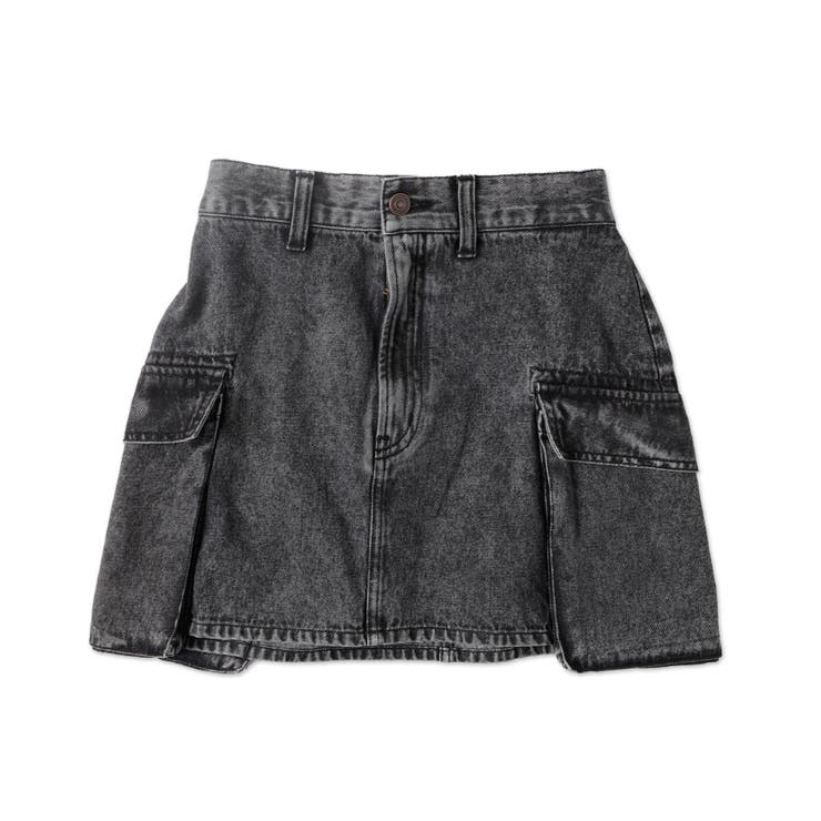 カーゴポケットデニムミニスカート[品番：WG010090745]｜WEGO