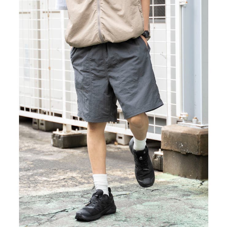 ダークグレー | ナイロンイージーショーツ | WEGO【MEN】