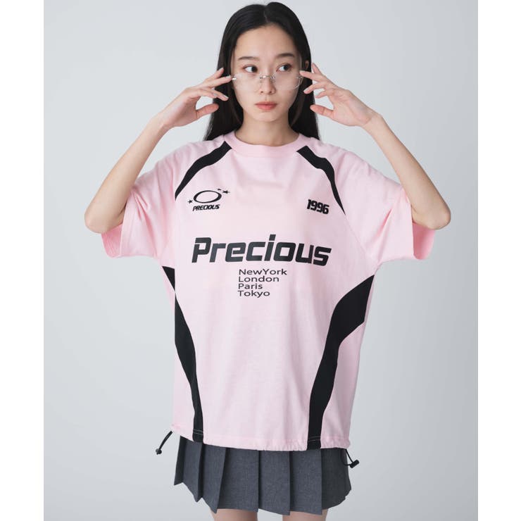 ゲームグラフィック切り替えビッグT[品番：WG010090799]｜WEGO【WOMEN