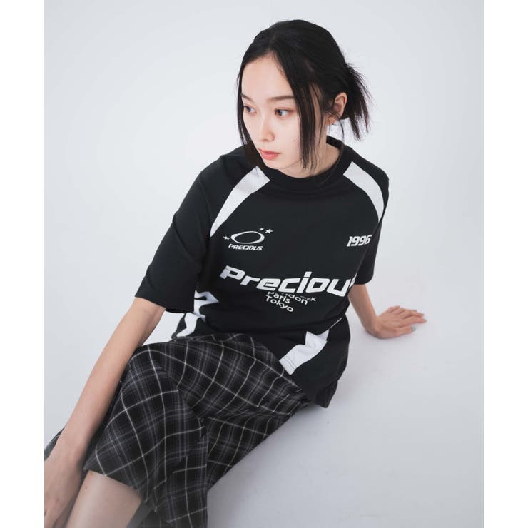ゲームグラフィック切り替えビッグT[品番：WG010090799]｜WEGO【WOMEN