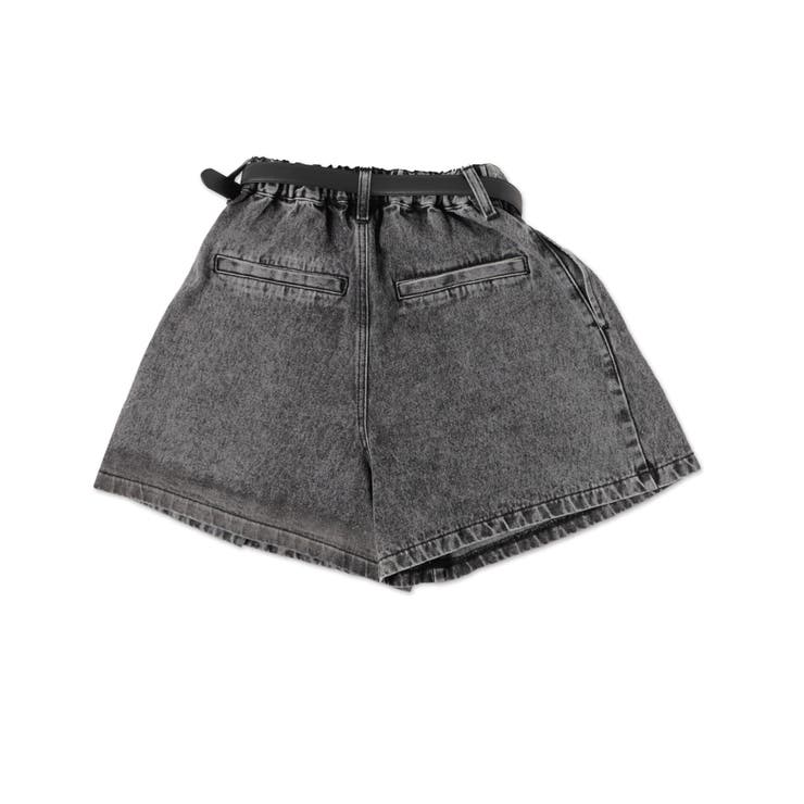 ベルト付デニムタックショートパンツ[品番：WG010090830]｜WEGO