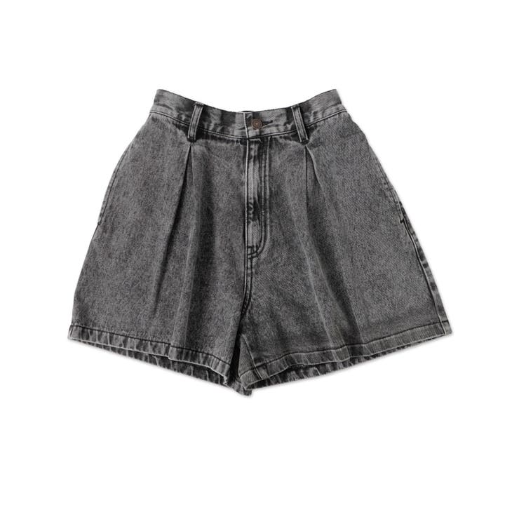ベルト付デニムタックショートパンツ[品番：WG010090830]｜WEGO【WOMEN