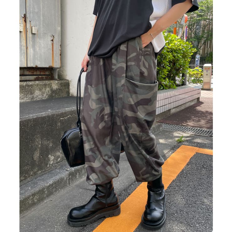 迷彩イージーパンツ[品番：WG010090841]｜WEGO【WOMEN