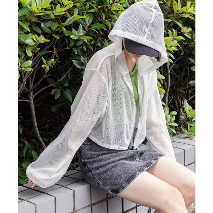 ダブルジップメッシュパーカー | WEGO【WOMEN】 | 詳細画像1 