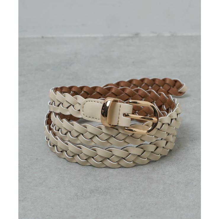 オフホワイト | Lメッシュ細ベルト | WEGO【WOMEN】