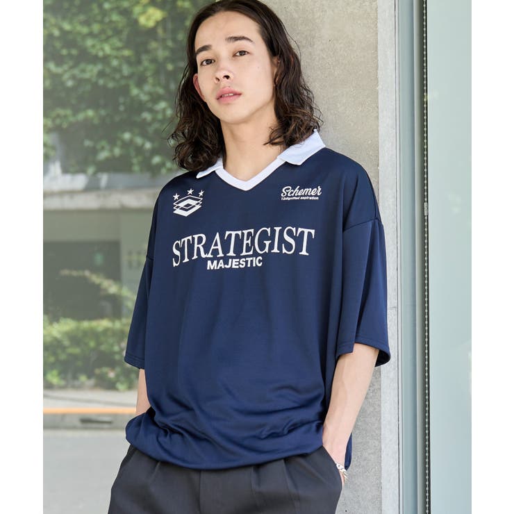 ドロストゲームシャツプルオーバー | WEGO【MEN】 | 詳細画像1 