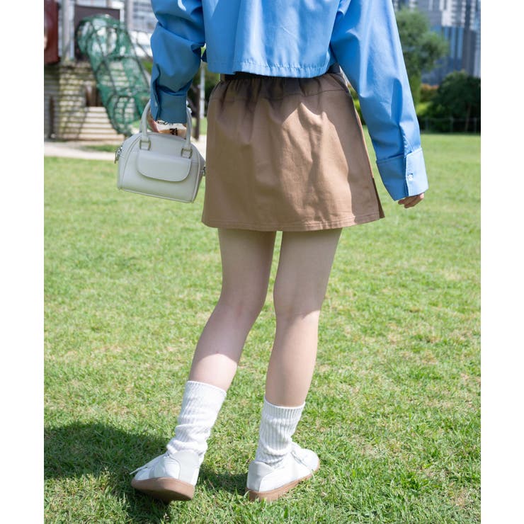 ベルト付チノプリーツスカパン[品番：WG010090903]｜WEGO【WOMEN