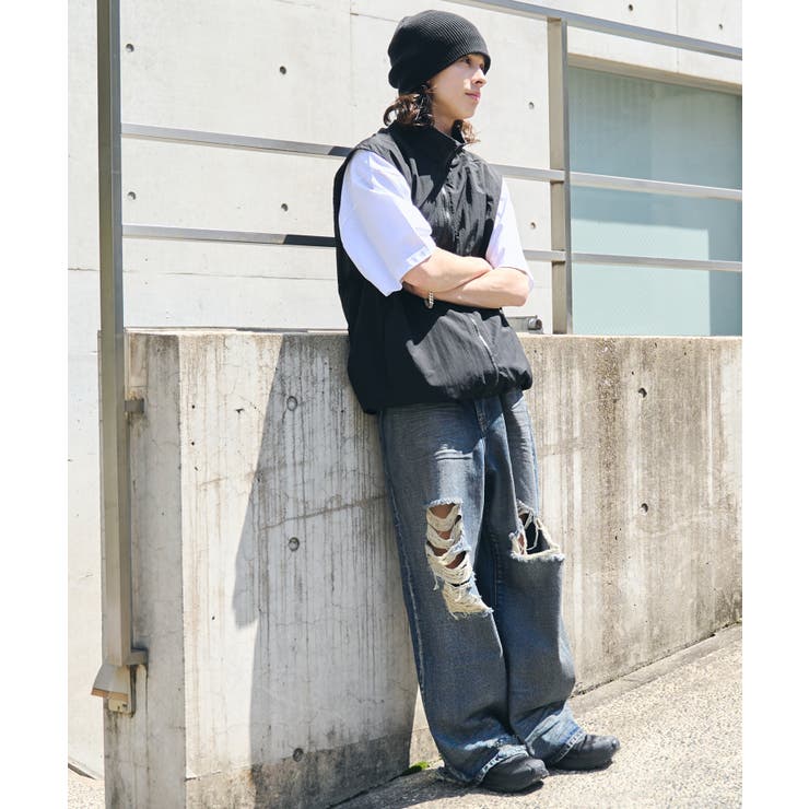 スーパーバギーデストロイデニム[品番：WG010090909]｜WEGO【MEN